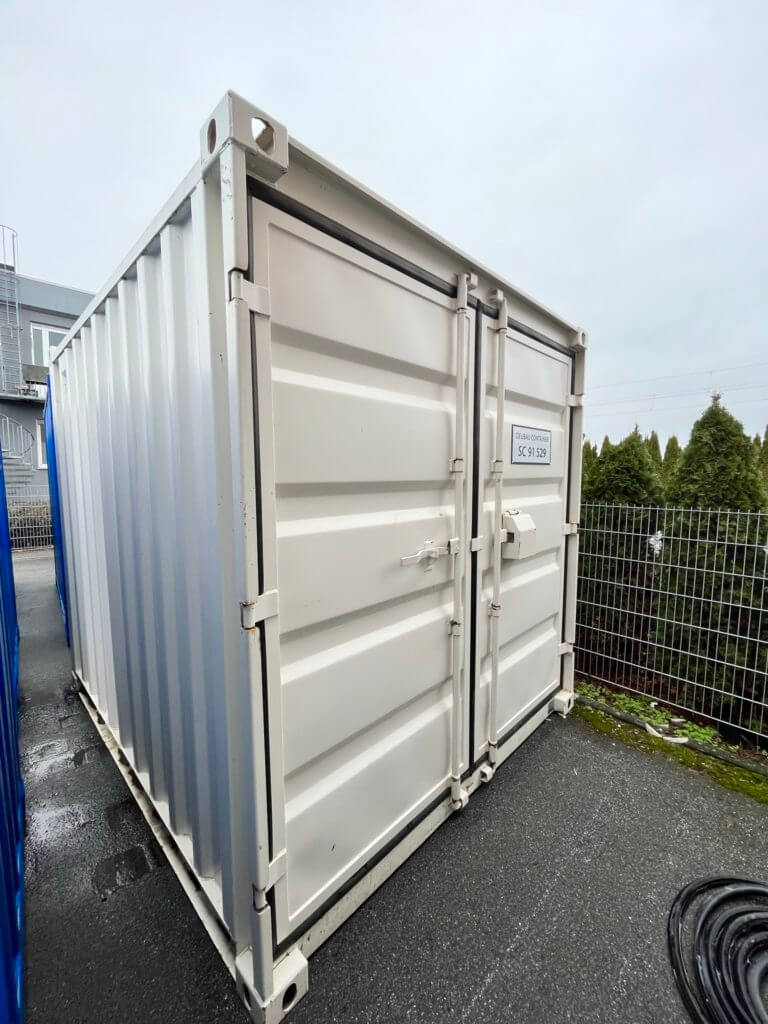 Lagercontainer 10 - RAL 9001